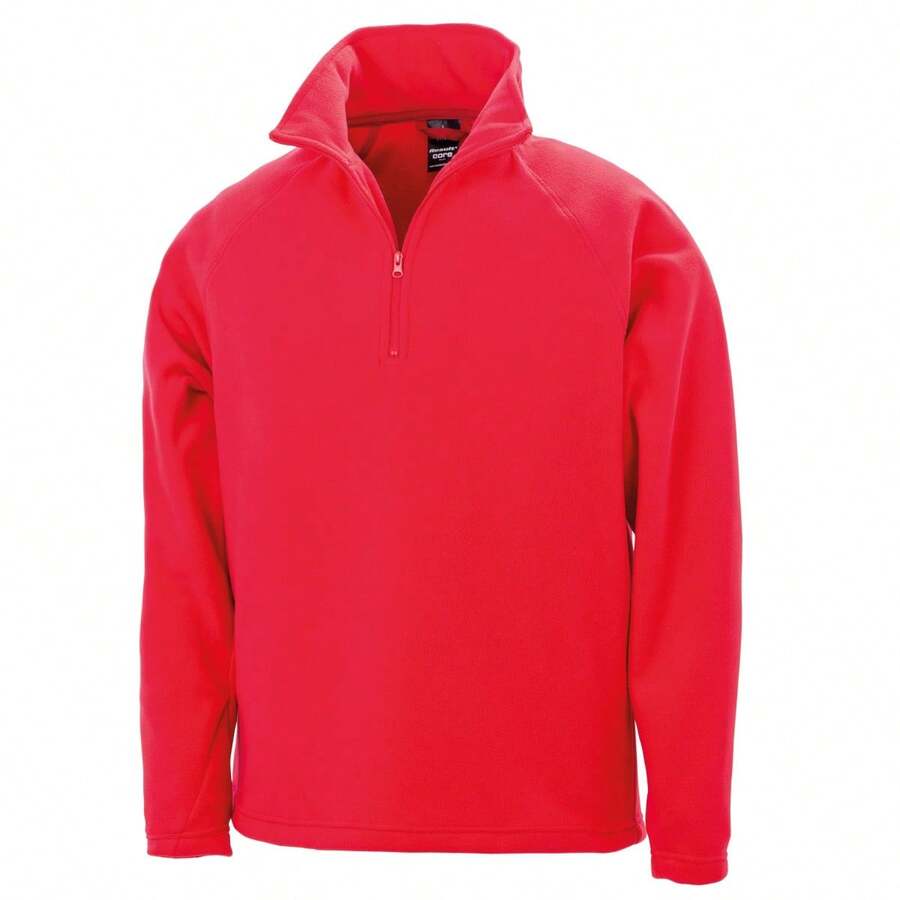 Result Mens Core Micron Anti-Pill Fleece Top - Red - View 1