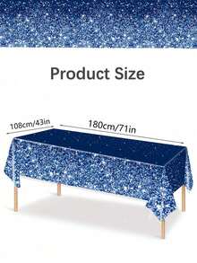 5 Pieces Space Tablecloth Starry Night Tablecloth Decorations Plastic Galaxy Table Cover Space Stars Theme Party Supplies For Birthday Home Decorations, 54 X 108 Inch - Multiple Styles - View 4