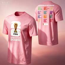 FIFA World Cup 2026 ™     World Cup Bracket Tee - Unisex - 粉色 - 查看 1