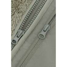 Reebok Womens/Ladies Double Monkey Fleece Jacket - Sage - View 3