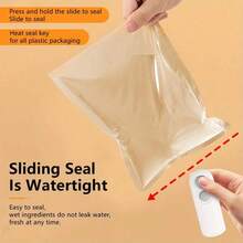 Mini Snack Bag Sealer With Rechargeable 2-In-1 Heat Sealer And Cutting Knife, Reseals Plastic Bags To Keep Food Fresh, Small Sealing Machine With Blade, Heat Vacuum Sealer, USB Rechargeable Sealing Machine, Food Storage Sealer - Sealing Machine - View 5