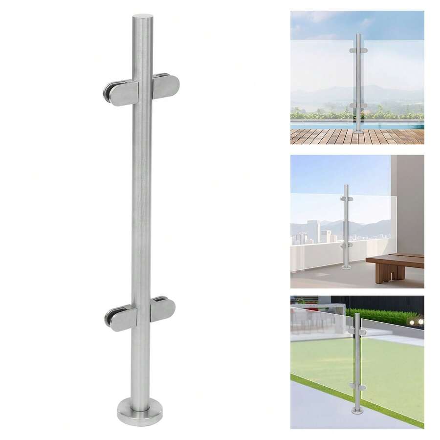 90cm Railing Post Stainless Steel Railing Post Stainless Steel Handrail Railing - Railing Post - View 1