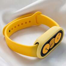 1 Strap + 1 Silicone Protective Case Combo, High Aesthetic Watch Band, Elegant & Exquisite, Comfortable & Breathable Silicone Strap Design, Suitable For Xiaomi 10/9/8 Sizes, Quick Detachable Buckle Design, Supports NFC Version Sharing, High Cost-Performance, Couple Watch Band Accessories - Multicolor - View 5