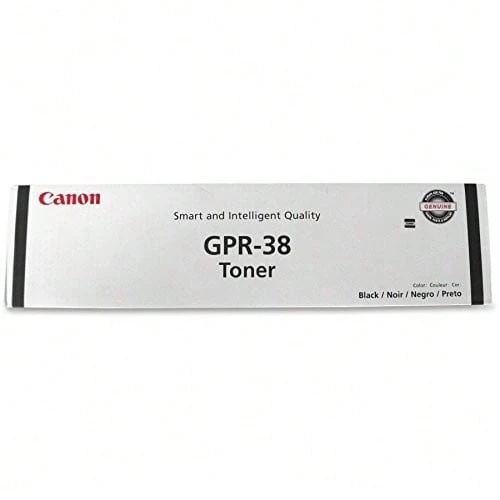 5 X 1 X CNM3766B003AA - Canon GPR-38 Toner Cartridge - Black - View 1