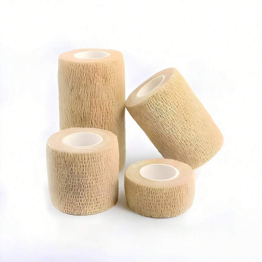 最新款 1 捲 2.5cm/5cm/7.5cm/10cm X 4.5m 運動繃帶 多色自黏繃帶 運動膠帶 健身健身配件 纏繞繃帶