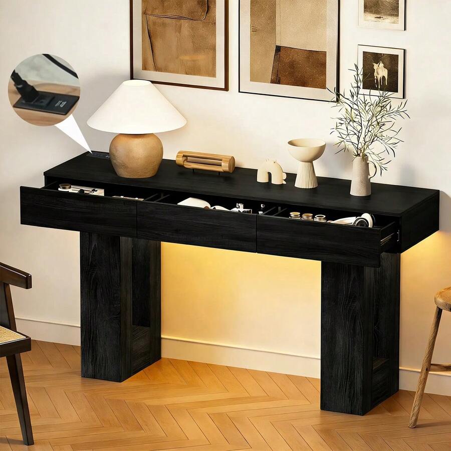 Desk And Drawer Storage