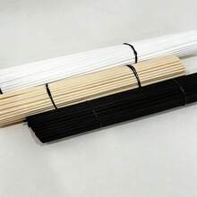 50 Buah Stik Diffuser Aromaterapi, Stik Diffuser Aroma Serat Minyak Esensial untuk Rumah, Kantor, Hotel Spa 20cm X 3mm (Warna Alami, Hitam) - Beraneka warna - View 4