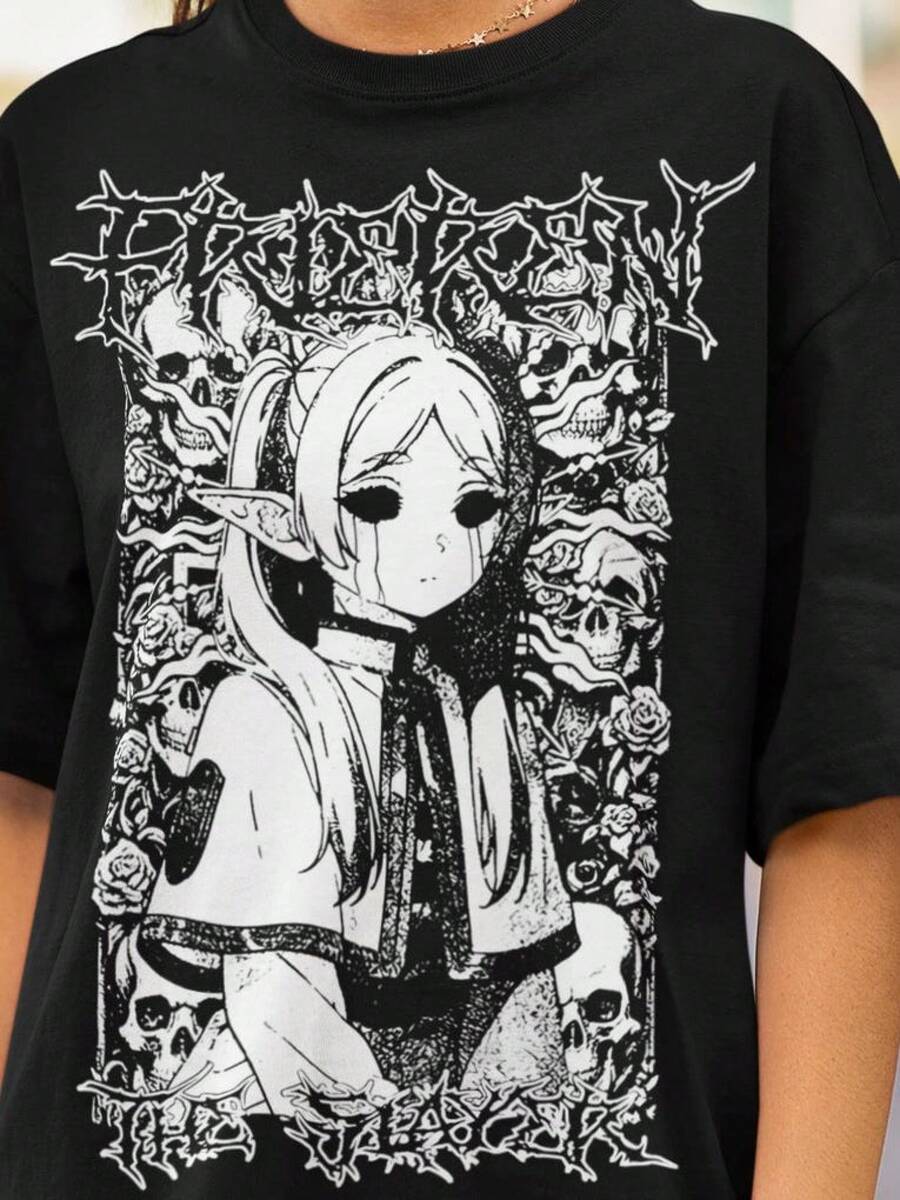 Women T-Shirts - Black - View 1