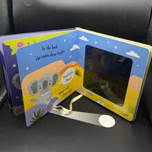 Tarjetas de cartón 3D, páginas interiores plegables, adecuadas para principiantes en el hogar en inglés, iluminación cognitiva, desarrollo del lenguaje, opción perfecta para regalos de Halloween y Navidad - Multicolor - Ver 6