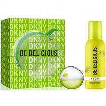 DKNY Be Delicious Gift Set EDP 100ml - Refreshing Shower Mousse 150ml - Fresh & Fruity - View 1