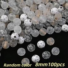 50/100顆 8/10mm 金色/銀色/透明色 壓克力磨砂五角星珠，DIY珠寶手工製作手鍊、項鍊、手機鍊用 - 彩色 - 查看 13