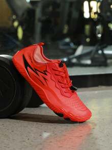 Zapatos de agua universales para senderismo en arroyos, vadeo, yoga, fitness, pesca, surf, natación, playa, buceo en arena, senderismo, zapatos casuales, de secado rápido, cómodos, transpirables, ligeros, de moda, para hombres y mujeres - Rojo - Ver 5