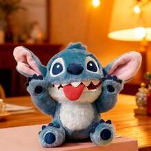 MINISO Disney Lilo & Stitch Plush Keychain Bag Pendant,Cute Stuffy Bag Charm Pendant For Backpack - Blue - View 2