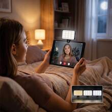No 015062149-0001 1pc Portable 3-Color Effect Fill Light For Phone And Computer, Suitable For Daily Party Photography And Video Use - BGD-11A - View 5