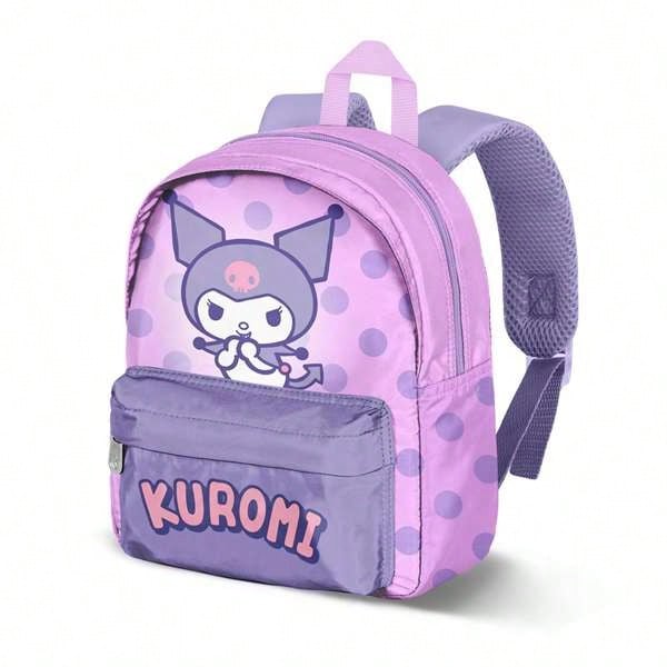 Hello Kitty Safta 學前背包,輕便,帶主隔層和前置拉鍊口袋,尺寸 22x27x9 厘米,頂部提手,加厚肩帶 - 選項15 - 查看 1