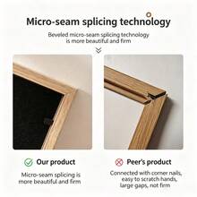 3pcs Multifunctional Solid Wood Photo Frames, Tabletop Display & Wall Hanging Dual Use, Art Photo Display Frame, Home Decor Atmosphere Photo Frame - Wooden Photo Frame (2-in-1) - View 10