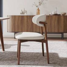 Dining Chairs - Walnut + Wood - View 5