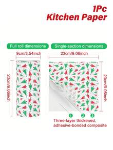 Christmas Kitchen Paper Towels - Cleaning Towels Xmas Kitchen Tissue Highly Absorbent Hand Towels For Holiday Kitchen Business Resturant - Christmas - View 10