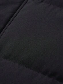 Rompi Pria Musim Gugur/Dingin dengan Kerah Tegak Berlapis, Jaket Tanpa Lengan Kasual Serbaguna, Rompi Memancing - Hitam - View 7