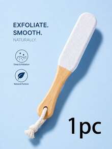 2pcs Foot Scrubbing Tool, Dead Skin And Callus Remover, 4-Sided Foot File, Sole And Heel Scraper, Natural Foot Polishing Tool, Pedicure Tool, For Feet - A - View 8