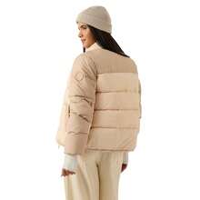 Reebok Womens/Ladies Reversible Puffer Jacket - Oatmeal - View 2