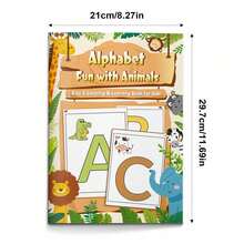Trò chơi luyện tập tô chữ và tìm chữ cái ABC, trò chơi hoạt động chữ cái, phát triển kỹ năng viết, quà tặng học tập - Bài tập tô màu - Xem 3