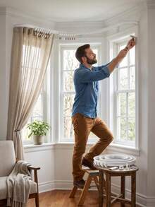 5/3 Meters Flexible Bendable Curtain Track Rail Complete Accessory Kit, Plastic Alloy Curtain Slide Rail With Clips, Brackets And Screws Set, Multi-Purpose Ceiling/Wall Mount Curved Curtain Track Hardware, Suitable For Bedroom Window Home Curtain Installation - Multiple Styles - View 2