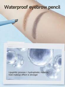 Amortals 1支 80mg 雙頭粉末質感眉筆附螺旋刷－1mm 極細筆尖，顯色順滑濃郁，持久防水，打造自然蓬鬆眉毛，適合日常妝容、旅行與初學者，熱門平價必備眉毛工具 - 03 天然棕-80mg - 查看 8