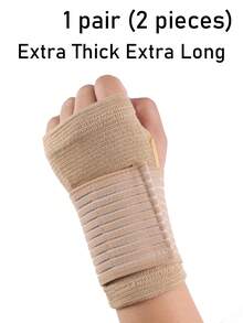 Wrist Brace Compression Wrist Support Splint For Women Men Adjustable Wrist Strap Compression Wraps Fit Right Left Hand For Gym Weightlifting Home Exercise Fitness Cycling Gloves Workout Equipment Hiking Gear Bikes Travel Essentials Accessories - Multicolor - View 14