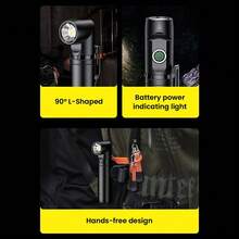 Philips Rechargeable Battery Flashlight, Ultra-Long Life, High Capacity, Portable Spotlight For Outdoor And Emergency Lighting - Multicolor - View 5