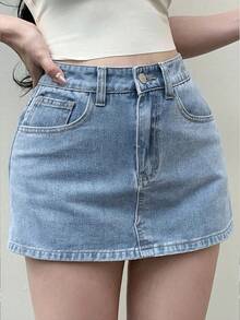 Women Denim Shorts - 2020 - View 4