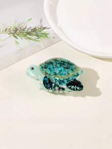 1pc Cute Turtle Shaped Hair Clip, Animal Hair Clip, Non-Slip Hair Clip, Suitable For Women And Girls, Fashion Hair Accessory, Suitable For Daily And Party - Multicolor - View 7