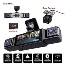 SIDAKEYE New 1080P HD IPS Screen Dash Cam With Dynamic Detection, Loop Recording, Parking Monitoring, Night Vision, G-Sensor, Front And Rear Dual Recording, Suitable For All Vehicles - A - View 11