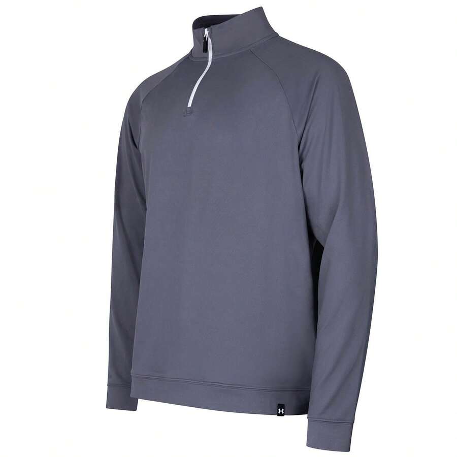 Under Armour Mens Quarter Zip Midlayer - Castle Rock - View 1