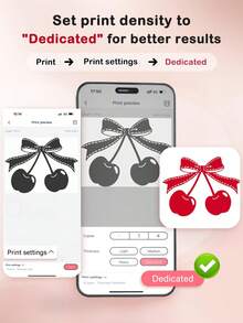 Self-Adhesive Stickers (Print Red Color Thermal Paper), 57 X 25Mm, Mini Pocket Camera Refill Paper, Ink-Free, Portable, For Printing Patterns/Error Questions/Work Plans/Schedules/Images - View 7