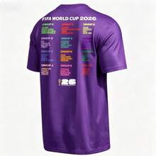 FIFA World Cup 2026 ™     World Cup Bracket Tee - Unisex - 紫色 - 查看 2