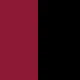 Black/Wine Red