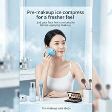 Cold Compress/Facial Massage Ice Roller/Toning Beauty Device For Face Cold Compression - Multicolor - View 9