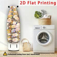 1 tấm bọc bàn ủi hoa văn, tấm bọc cách nhiệt bảo vệ bàn ủi gia dụng, tấm bọc cách nhiệt chống bụi bảo vệ bàn ủi - Nhiều màu - Xem 2