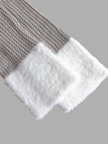 Sweater Wanita Kasual Sehari-hari, Esensial untuk Perjalanan Harian, Minimalis, Kombinasi Warna, Leher V, Lengan Panjang, Resleting Ganda, Potongan Ramping, Serbaguna, Musim Gugur/Dingin - MultiWarna - View 7