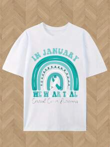 Women T-Shirts - 白色 - 查看 1