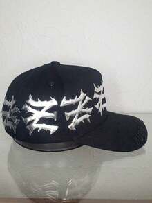 GORRA RUDE AWAKENINGS RUDES NY CHROME Único Diseño Único y Exclusivo Accesorio Distintivo y Versátil para Ocasiones Casuales - negro - Ver 9