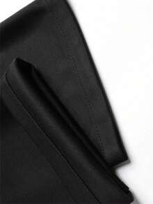 Officeau Men's Black Straight Leg Suit Pants, For Formal Business/Office, Gift For Father/Husband - Black - View 6