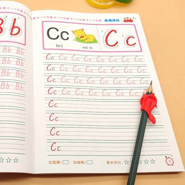 3-6歲兒童早期英文繪本，幼兒園與學前教育英文初學者閱讀書 | 透過聲音與字母學習閱讀，寶寶的第一本英文書，適合男孩女孩的趣味教育活動書