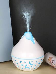 Pelembap Udara Ultrasonik Mini Motif Kayu yang Lucu, Diffuser Aromaterapi Senyap Bertenaga USB, dengan Lampu Ambient LED Berubah Warna, Penyemprot Kabut Dingin Portabel, Aksesori Pengharum Ruangan untuk Meja, Hadiah Sempurna untuk Dekorasi Interior Rumah, Kamar Tidur, Kantor, Perjalanan, dan Mobil - View 13