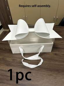 1pc Bowknot Gift Box Set, Suitable For Gift Packaging, Floral Packaging, Made Of Durable Plastic And Paper Material With Ribbon Handle, Ideal For Weddings, Parties, Birthdays, Valentine's Day And Other Occasions - Multiple Styles - View 17