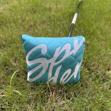 Spider Embroidered Square Mallet Type Magnetic Golf Club Head Cover, Ideal Golf Accessory For Golfers - Multicolor - View 8