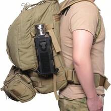 Tactical Molle Water Bottle Pouch, Water Bottle Sleeve, Outdoor Camping Hunting Drawstring Water Bottle Holder Storage Bag - Multicolor - View 8