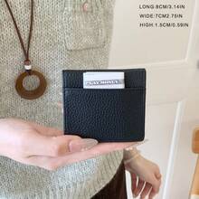 Dompet Koin Ultra Mini untuk Penyimpanan Perhiasan Cincin~Dompet Koin Aksesoris Anting, Tas Penyimpanan Portabel Kecil Gaya Jepang Minimalis, Dompet - MultiWarna - View 3