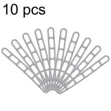10 buah Pengikat Tali Tenda/Kanopi/Awning Plastik PP Tahan Lama, Pegangan Ergonomis, Pemasangan Mudah, Pemasangan Stabil, Aksesoris Tenda, Perlengkapan Berkemah - Grey - View 1